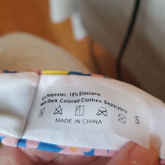 SHEIN BIKINI, FLORAL, Size M on top, Size S on Bottoms. NWOT! - Picture 4 of 4